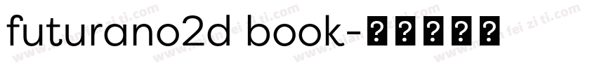 futurano2d book字体转换